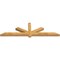 Ekena Millwork Kennewick Rough Sawn Timber Gable Bracket, Western Red Cedar, 84"W x 24"H x 4"D x 4"F, 7/12 Pitch GBW084X24X0404KEN00RWR - alternate 2